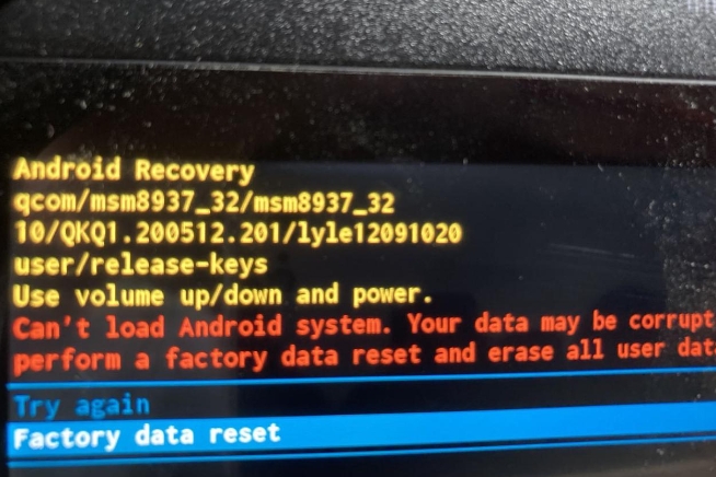 Recovery process after Artisan Android system crashes | Snapmaker Wiki