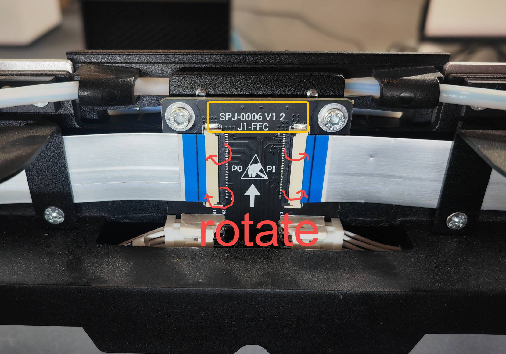 Replacing the FFC cable of the print head | Snapmaker Wiki