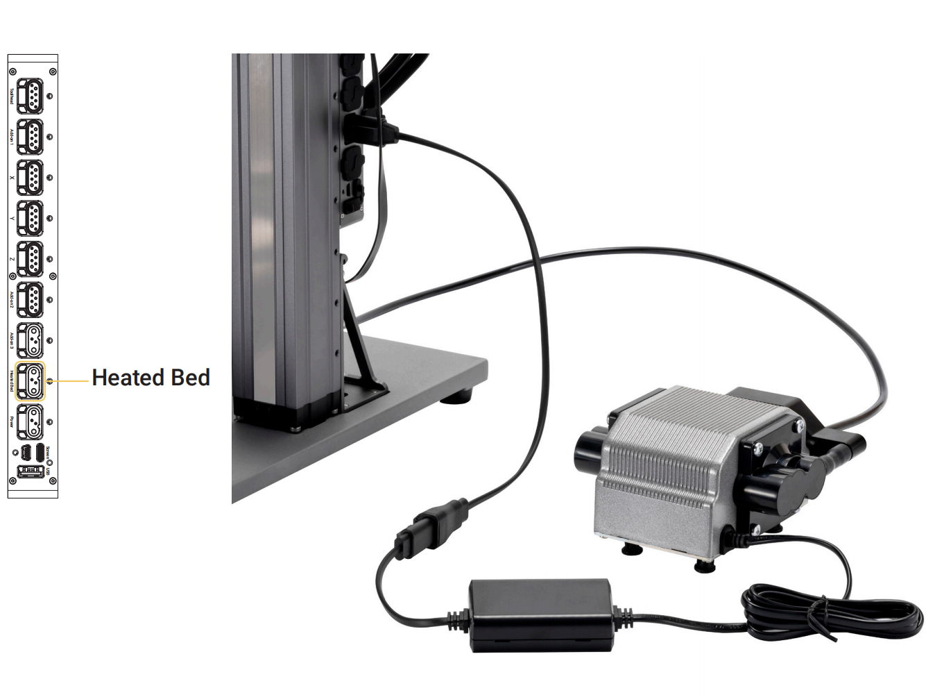 Installing the air assist pump on Snapmaker 2.0 | Snapmaker Wiki